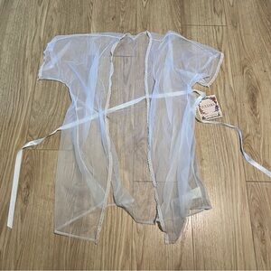 Vintage 90s Sheer Kimono Lingerie